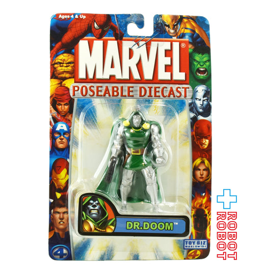 トイビズ マーベル ドクター・ドゥーム ポーザブル ダイキャスト アクションフィギュア 2005 未開封