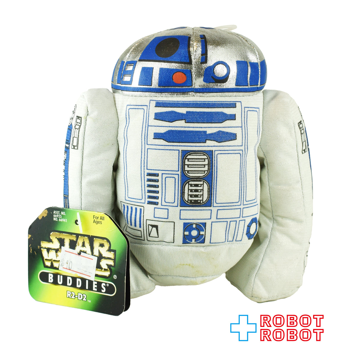 スター・ウォーズ バディーズ R2-D2 ビーニーぬいぐるみ人形 紙タグ付 US版 紙タグ付 ※難有り