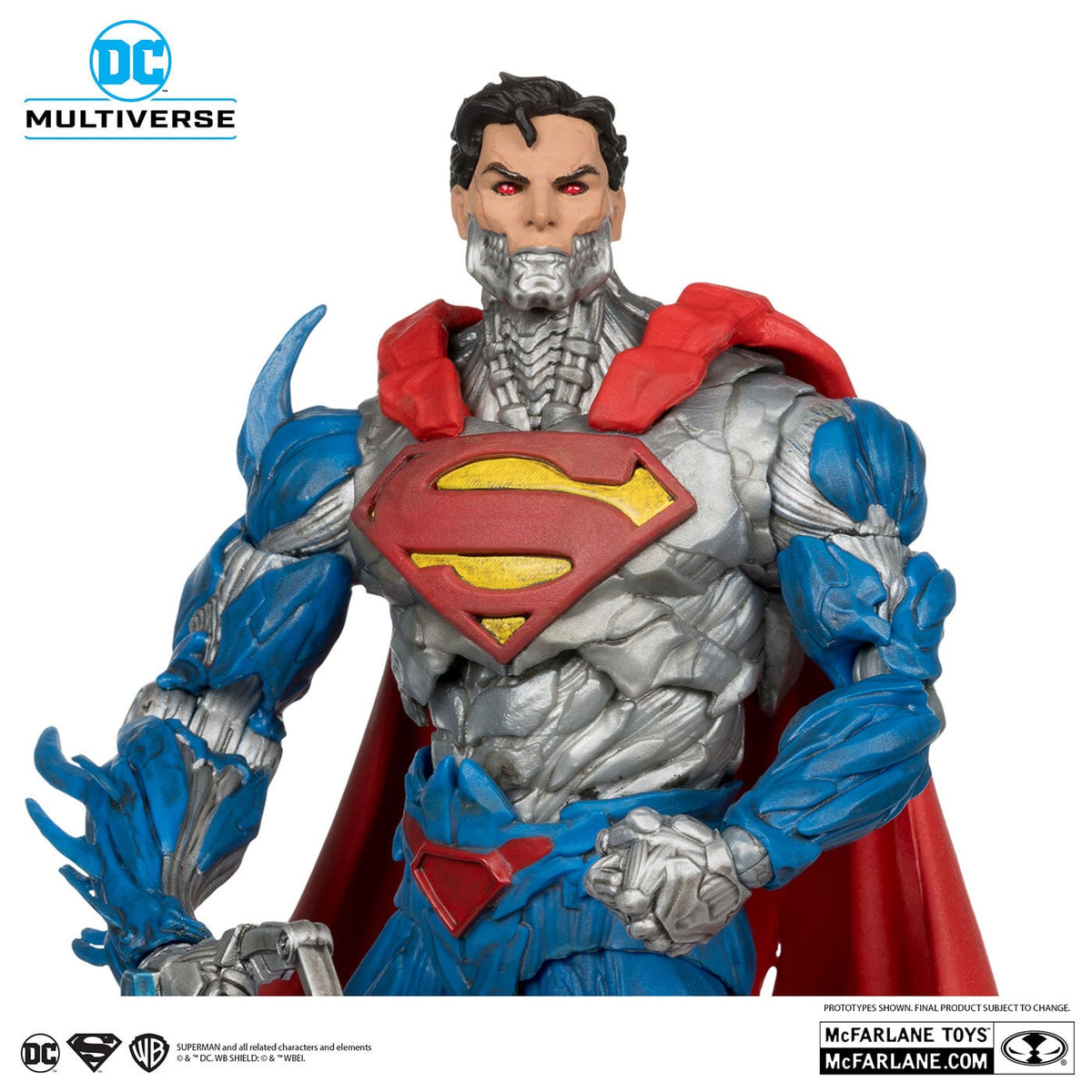 マクファーレン・トイズ DCマルチバース コミック The New 52 #277 サイボーグスーパーマン 7インチ アクションフィギュア 国内版 未開封
