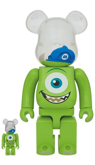 メディコム BE@RBRICK ベアブリック 100% & 400% モンスターズインク サリー & マイク セット 未開封 ♦︎４号店商品 - ROBOTROBOT