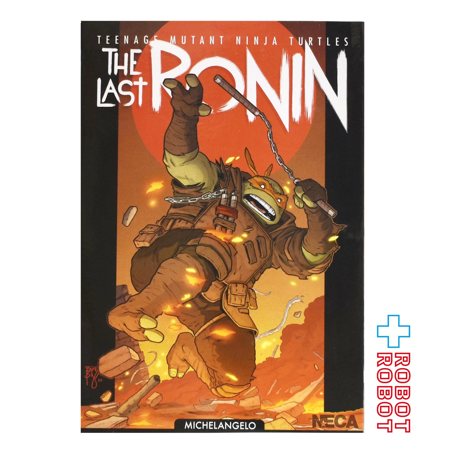 ネカ TMNT タートルズ ラスト・ローニン #11 ミケランジェロ アルティメット 7インチ アクションフィギュア 開封箱入