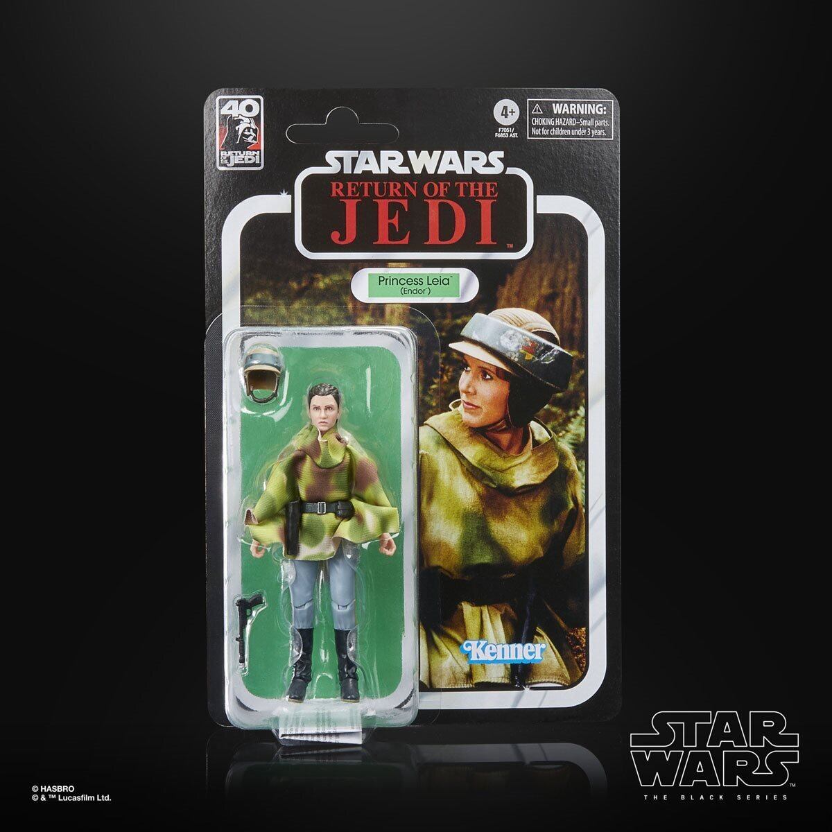 スター・ウォーズ ブラックシリーズ 50周年記念版 レイア [ROTJ] 6インチフィギュア 未開封