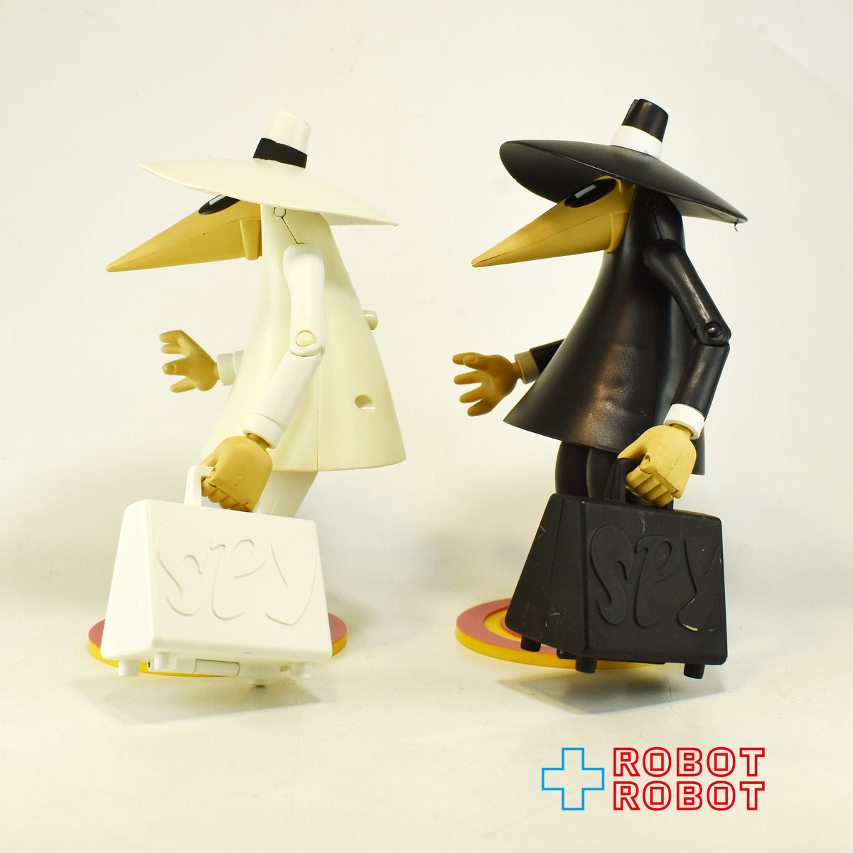 マッドマガジン スパイvsスパイ ブラック & ホワイト 2体セット アクションフィギュア 開封品