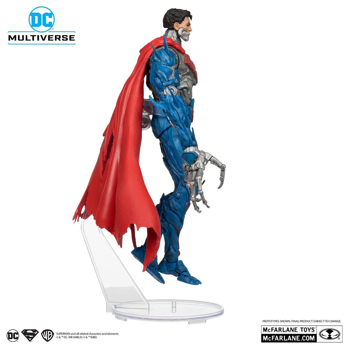 マクファーレン・トイズ DCマルチバース コミック The New 52 #277 サイボーグスーパーマン 7インチ アクションフィギュア 国内版 未開封