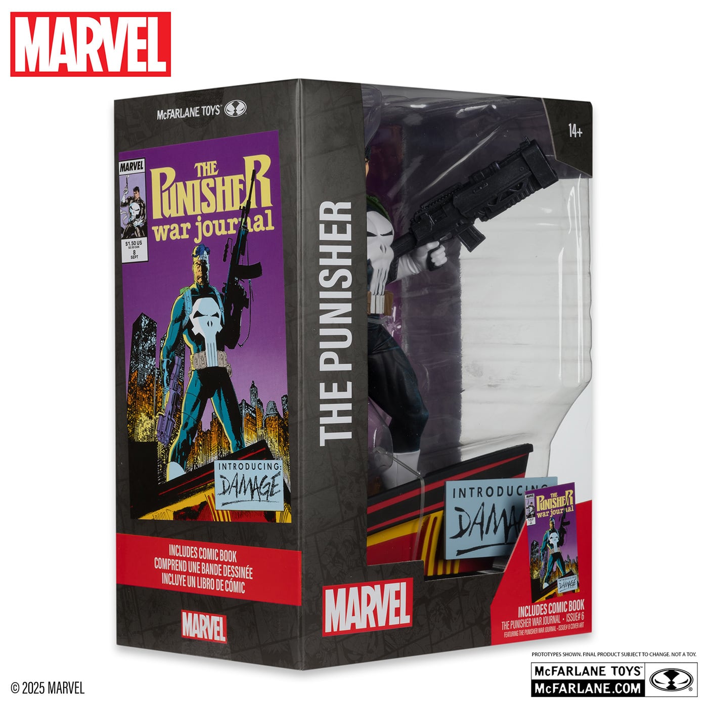 マクファーレン マーベル シーン・フィギュア #012 パニッシャー 1/6 スタチューフィギュア 未開封