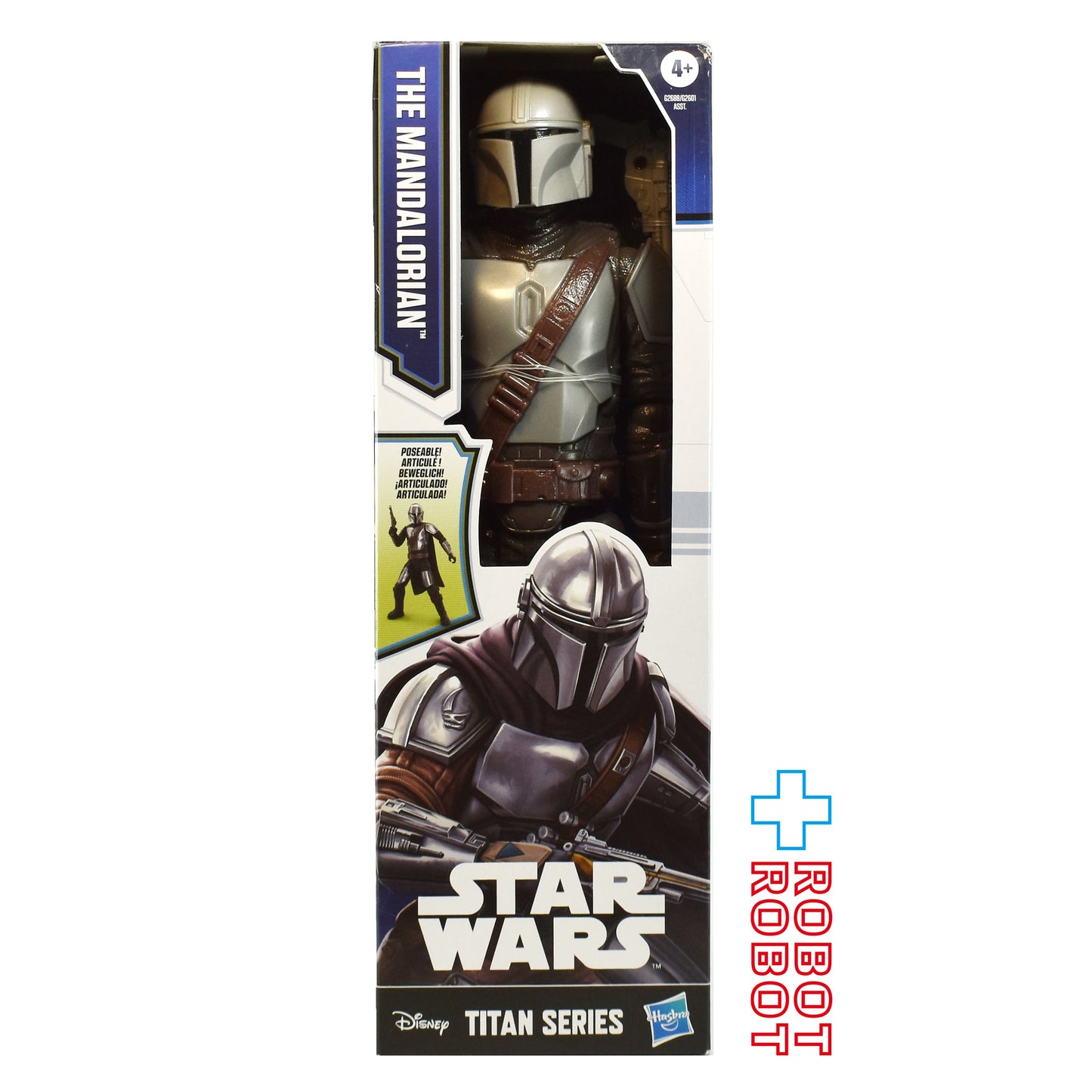 ハズブロ スター・ウォーズ タイタンヒーローズ マンダロリアン 12インチ アクションフィギュア 未開封