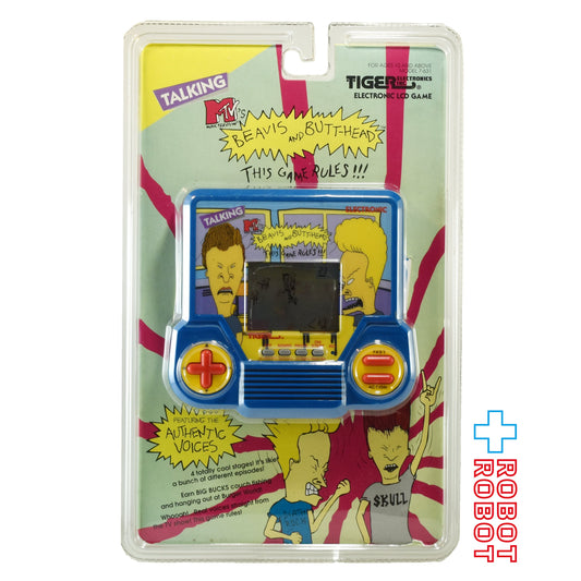 タイガー ビーバス & バットヘッド トーキング エレクトロニック LCD ゲーム 1994 未開封