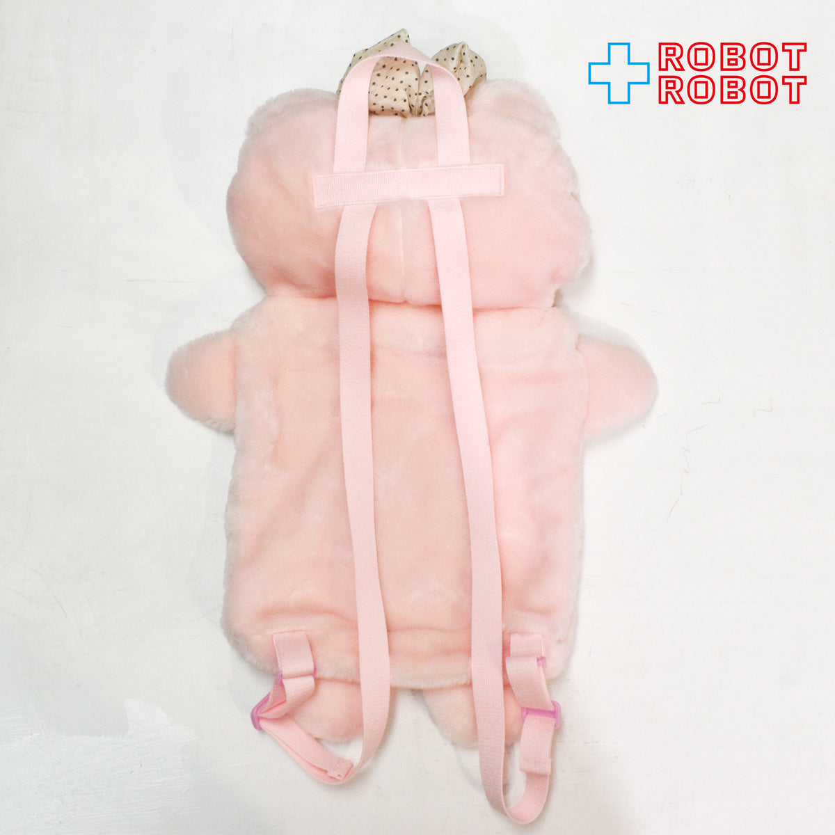 メーカー不明 ピンク クマ バックパック リュック ぬいぐるみ人形 55センチ