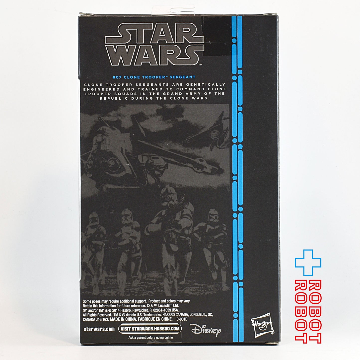 スター・ウォーズ ブラックシリーズ ブルー #07 クローン・トルーパー・サージェント 6インチフィギュア 国内版
