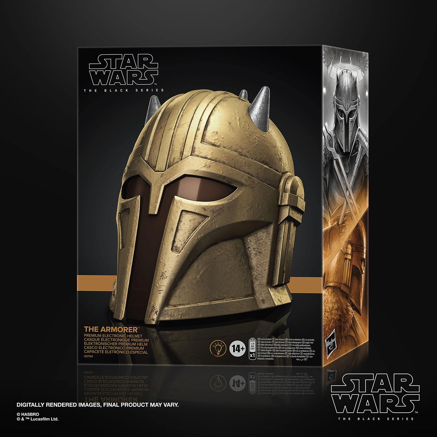 スター・ウォーズ ブラックシリーズ ヘルメット マンダロリアン アーマラー エレクトロニック 1/1 スケール レプリカ ヘルメット 未開封