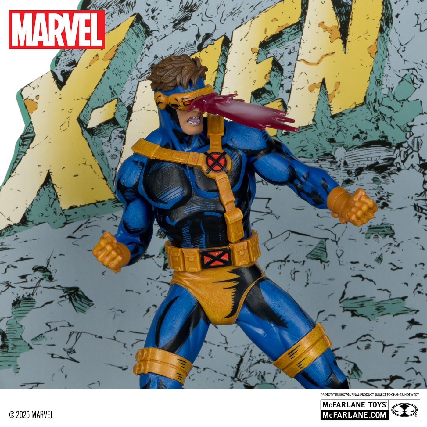 マクファーレン・トイズ マーベル シーン・フィギュア #013 サイクロップス 1/10 スタチューフィギュア 未開封
