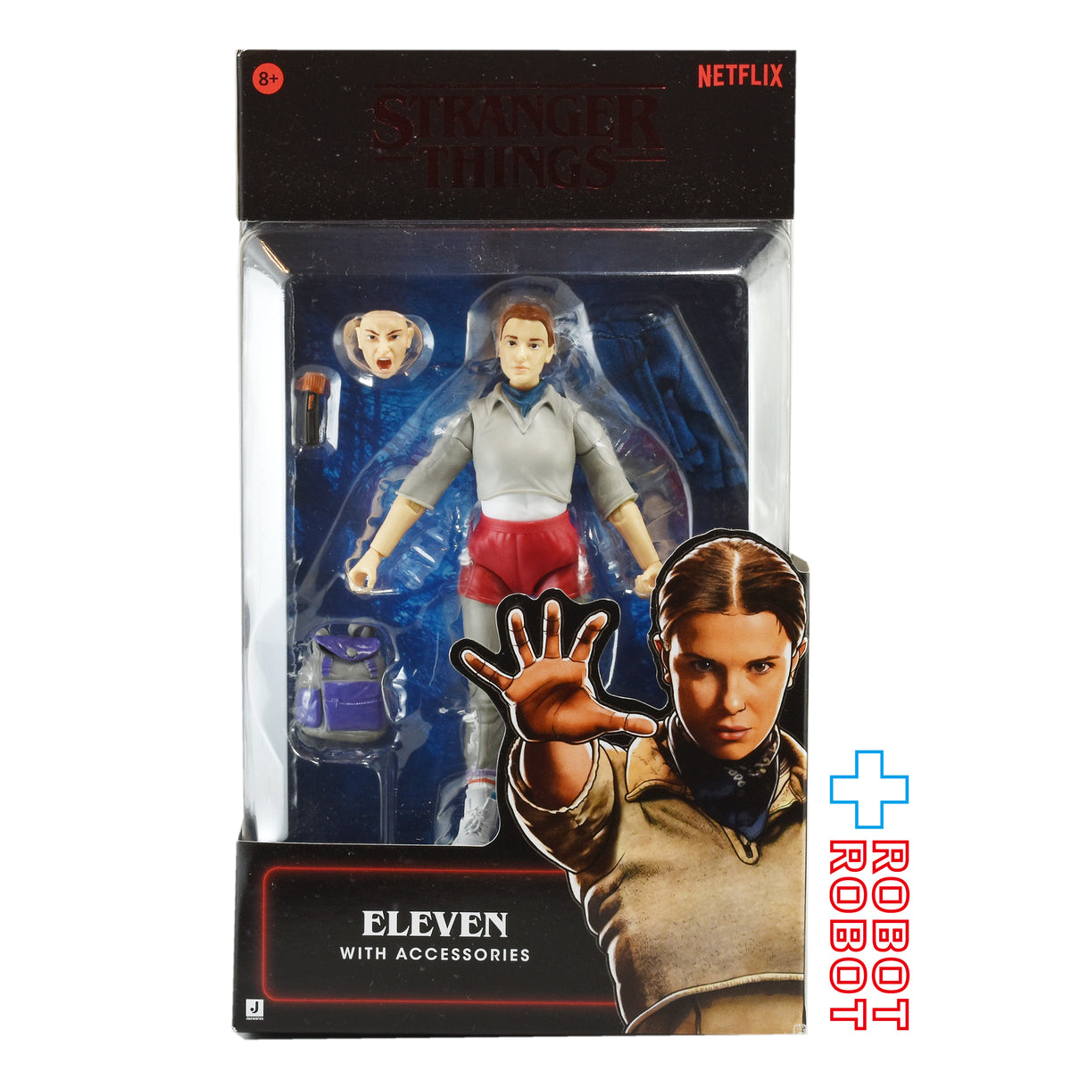 ※フックにダメージ：ジャズウェア ストレンジャー・シングス 未知の世界 裏側の世界 シリーズ1 イレブン 6インチ アクションフィギュア US版 未開封