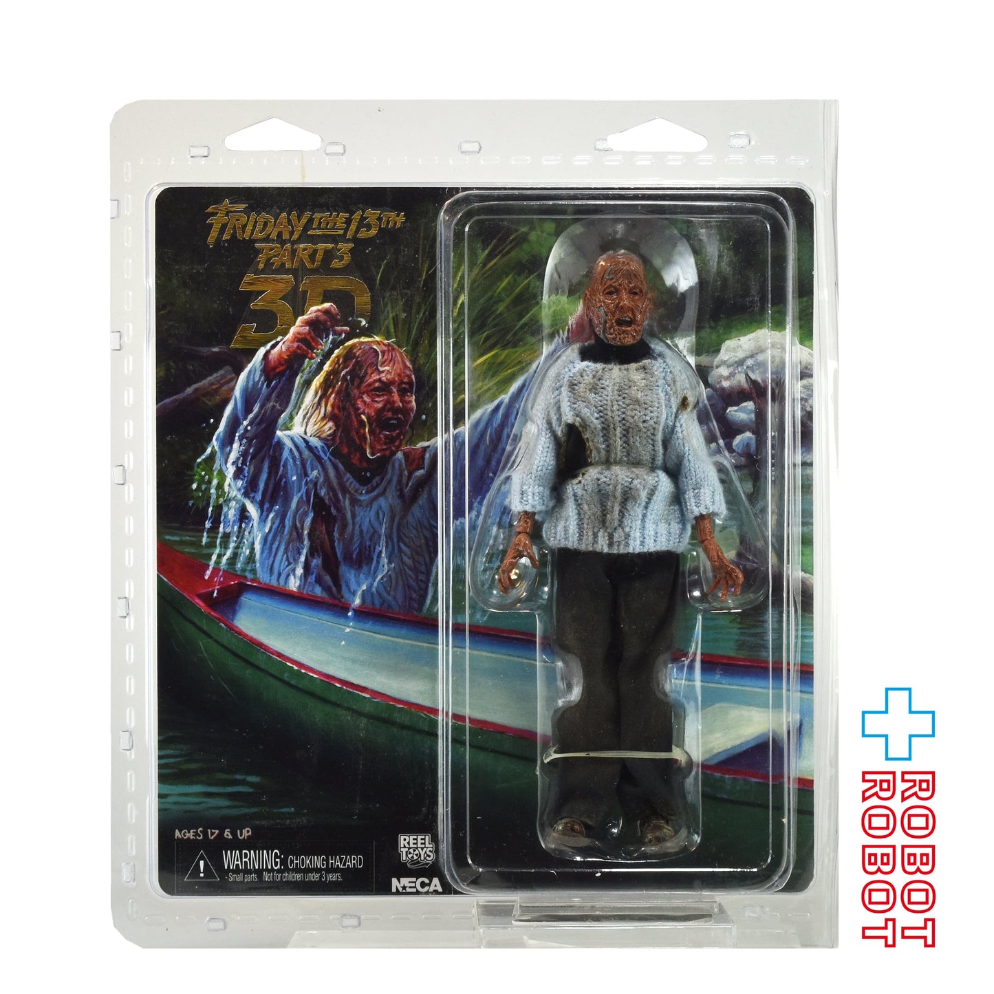 ネカ 13日の金曜日 パート3 3D パメラ・ボーヒーズ 7インチ アクションフィギュア 未開封