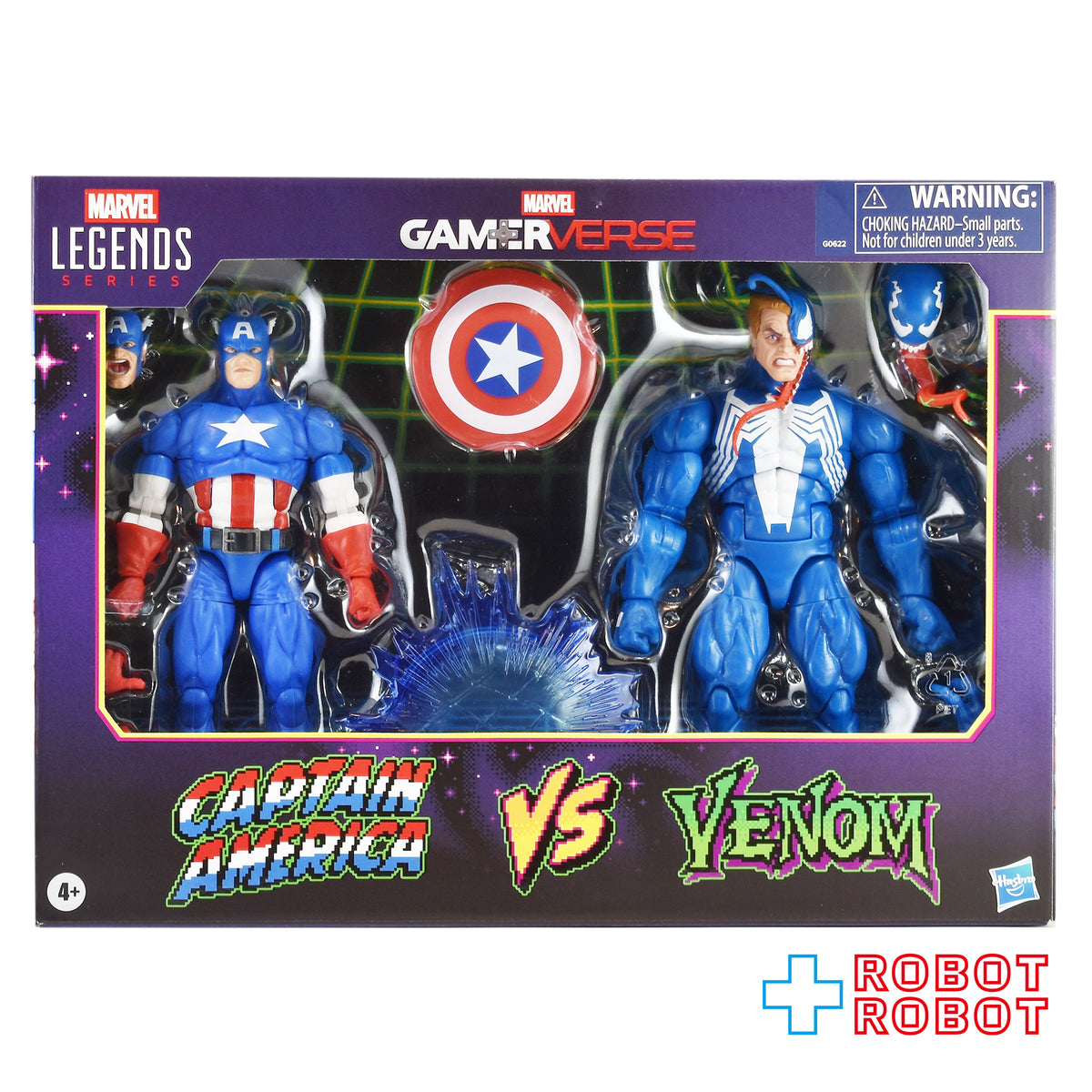 マーベルレジェンド ゲームシリーズ キャプテン・アメリカ vs ヴェノム 6インチ アクションフィギュア 国内版 未開封