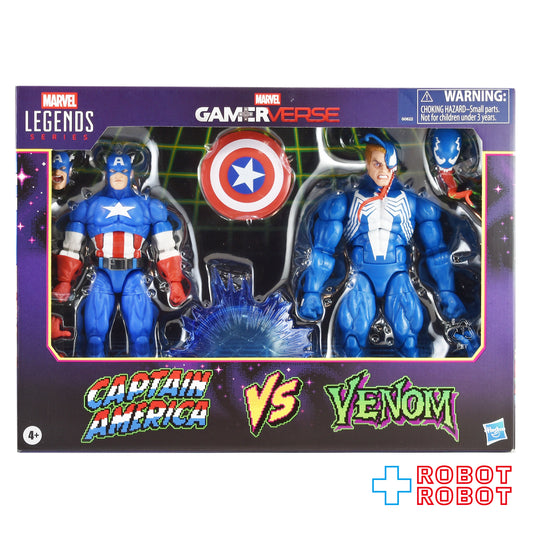 マーベルレジェンド ゲームシリーズ キャプテン・アメリカ vs ヴェノム 6インチ アクションフィギュア 国内版 未開封