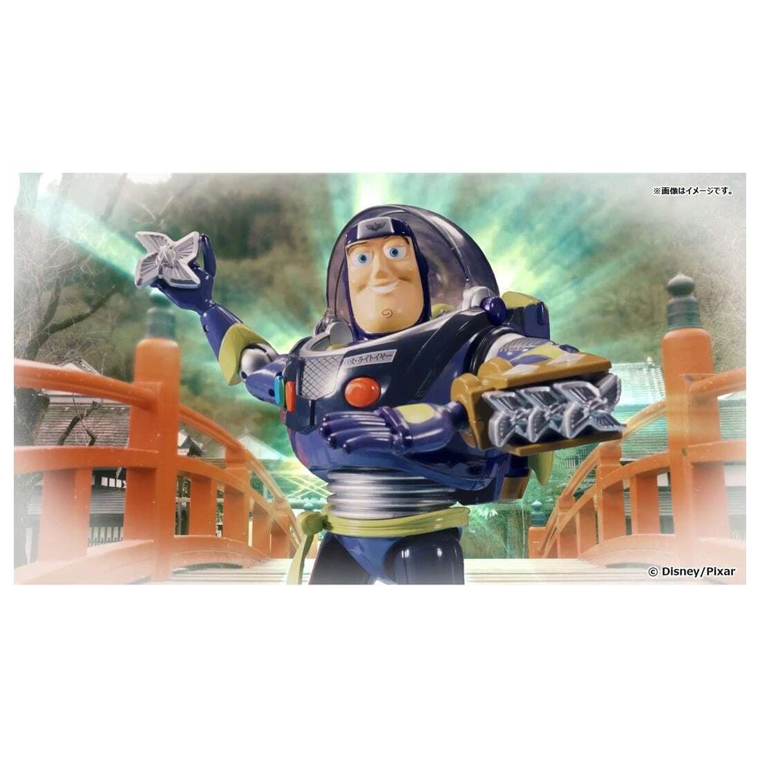 トミー トイ・ストーリー 30周年 リアルサイズトーキングフィギュア バズ・ライトイヤー NINJA ver. 未開封