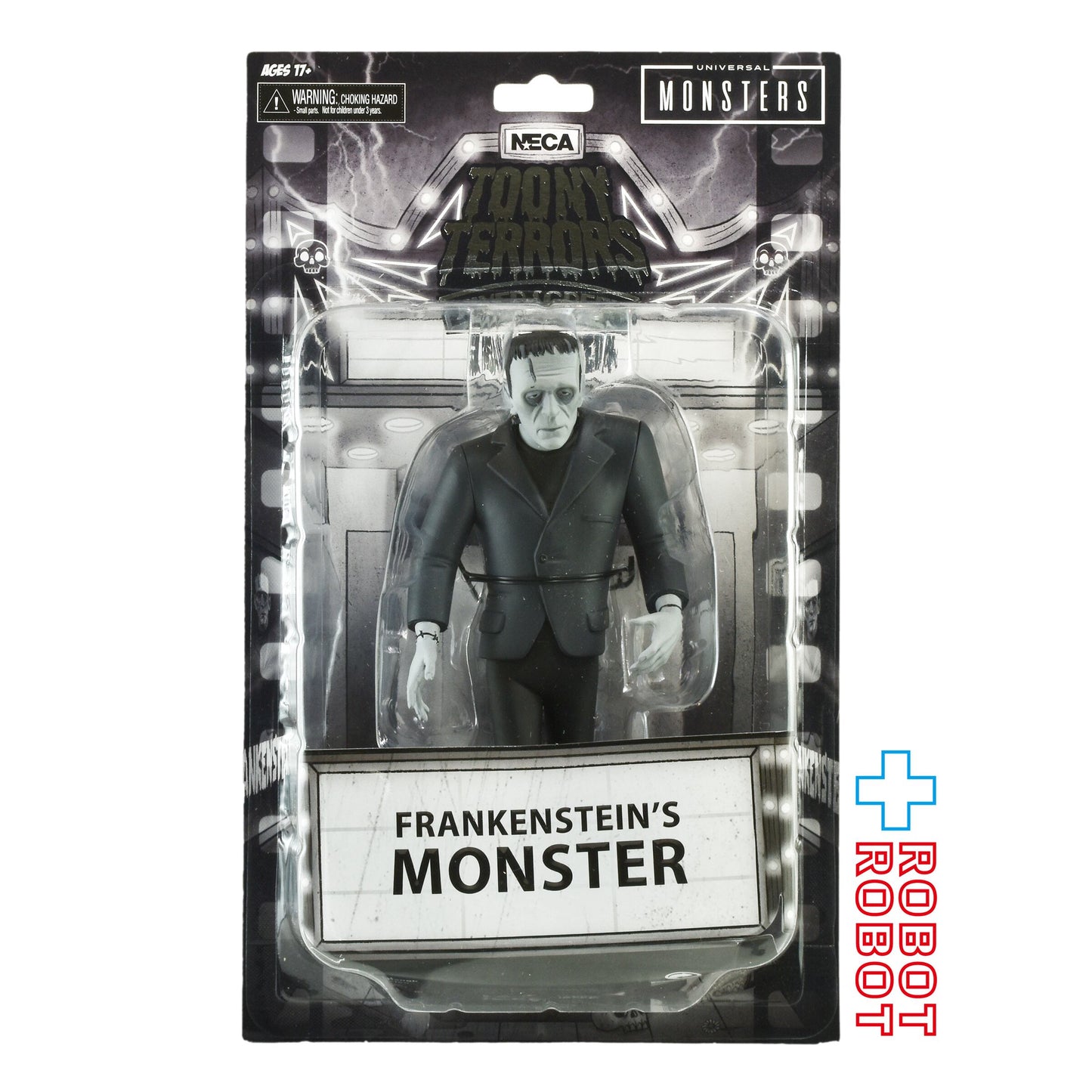 ネカ トゥーニーテラーズ スタイライズド ユニバーサルモンスターズ フランケンシュタイン シルバースクリーン Ver. 6インチ アクションフィギュア 未開封