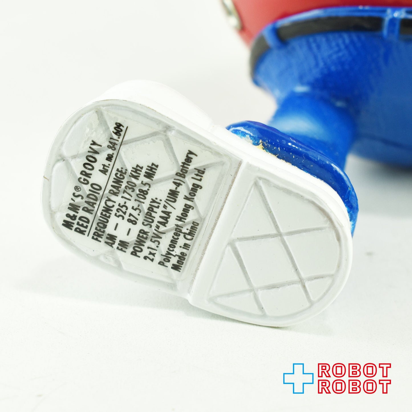 M&M's エムアンドエムズ レッド グルービー レッド ラジオ 箱入り ※不可動