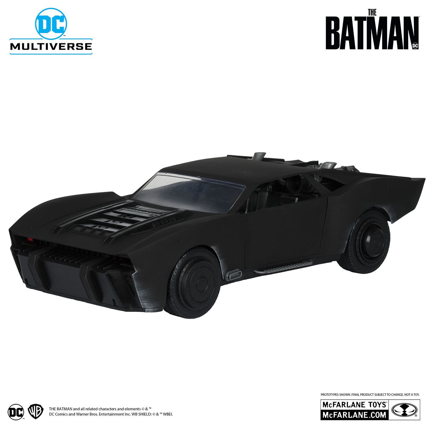 DC マルチバース ザ・バットマン バットモービル 7インチ ビークル