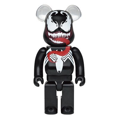 メディコム サニーサイドアップ ハッピーくじ BE@RBRICK ベアブリック 400% マーベル スパイダーマン ラスト賞 ヴェノム 未開封 ４号店商品