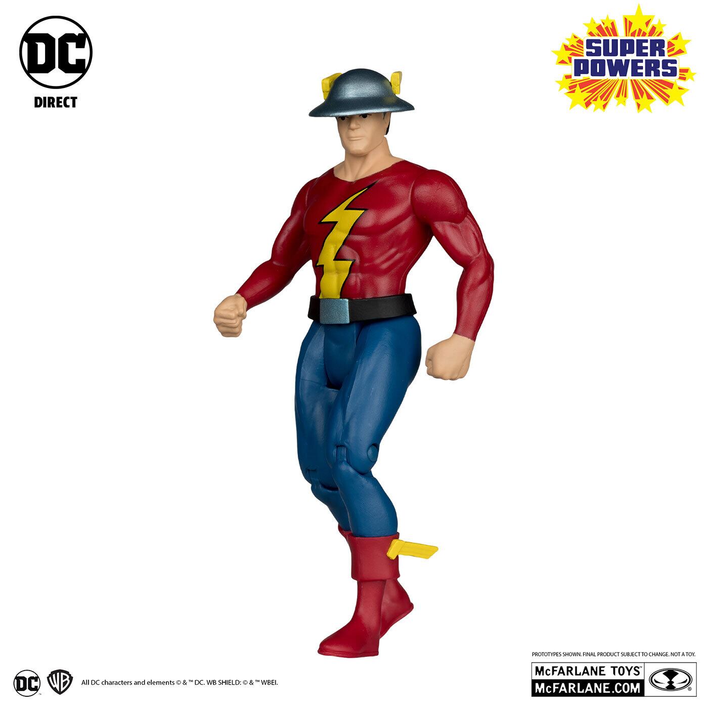 マクファーレン・トイズ DCダイレクト DCスーパーパワーズ #48 フラッシュ (ジェイ・ギャリック) 4インチ アクションフィギュア 国内版 未開封