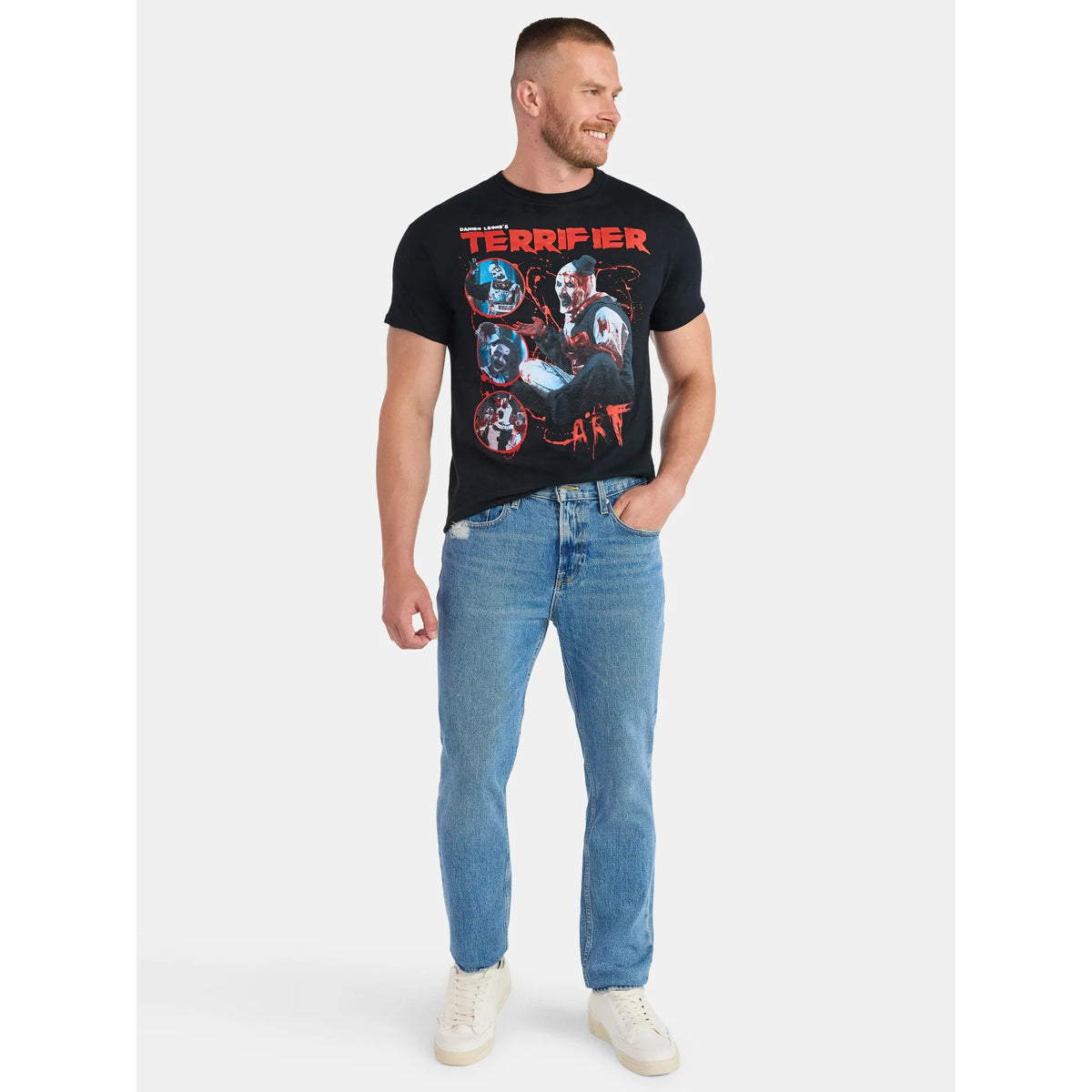 Terrifier テリファー グラフィック Tシャツ ブラック Lサイズ