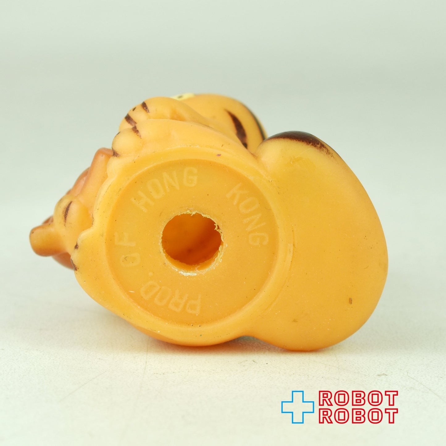 ガーフィールド w/くまのぬいぐるみ ペンシルトッパー ソフビフィギュア