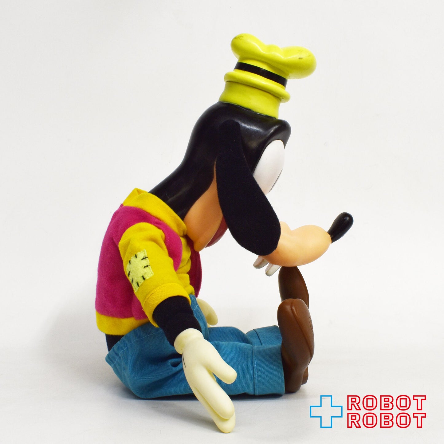 ディズニー グーフィー ビニードール ラバーフェイス ぬいぐるみ人形 マウスキトイズ