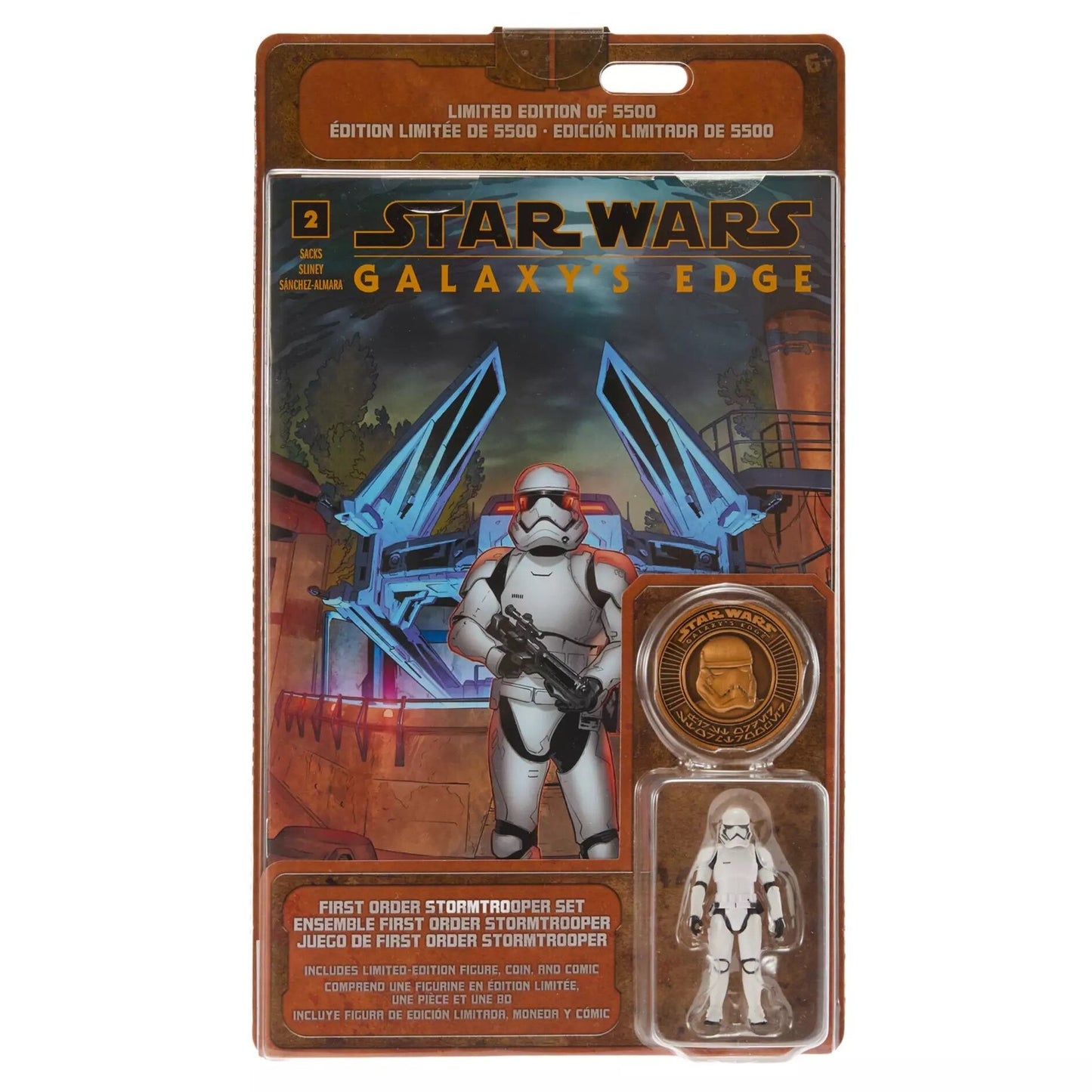 スター・ウォーズ ギャラクシーズ・エッジ ファースト・オーダー ストームトルーパー アクションフィギュア,コミックブック,コイン セット 未開封