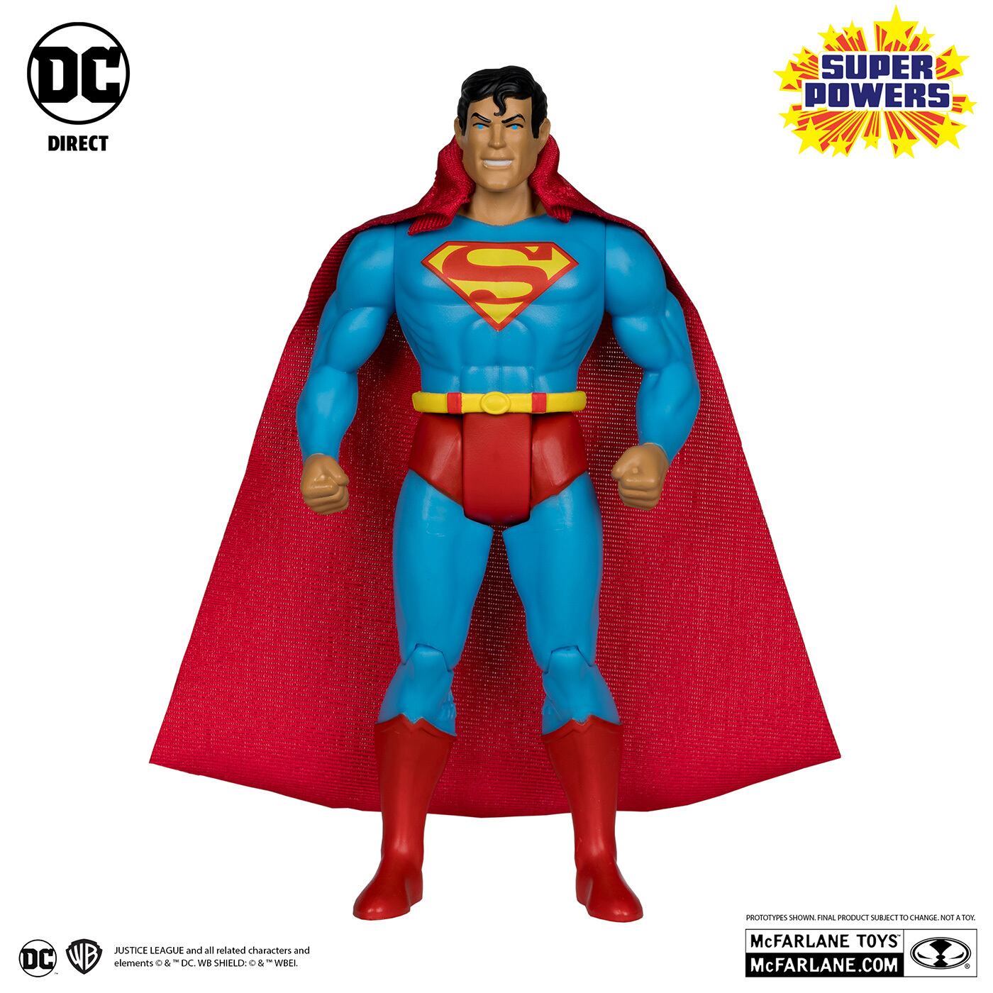 マクファーレン・トイズ DCダイレクト DCスーパーパワーズ #40 スーパーマン (クラシック) 4インチ アクションフィギュア 国内版 未開封