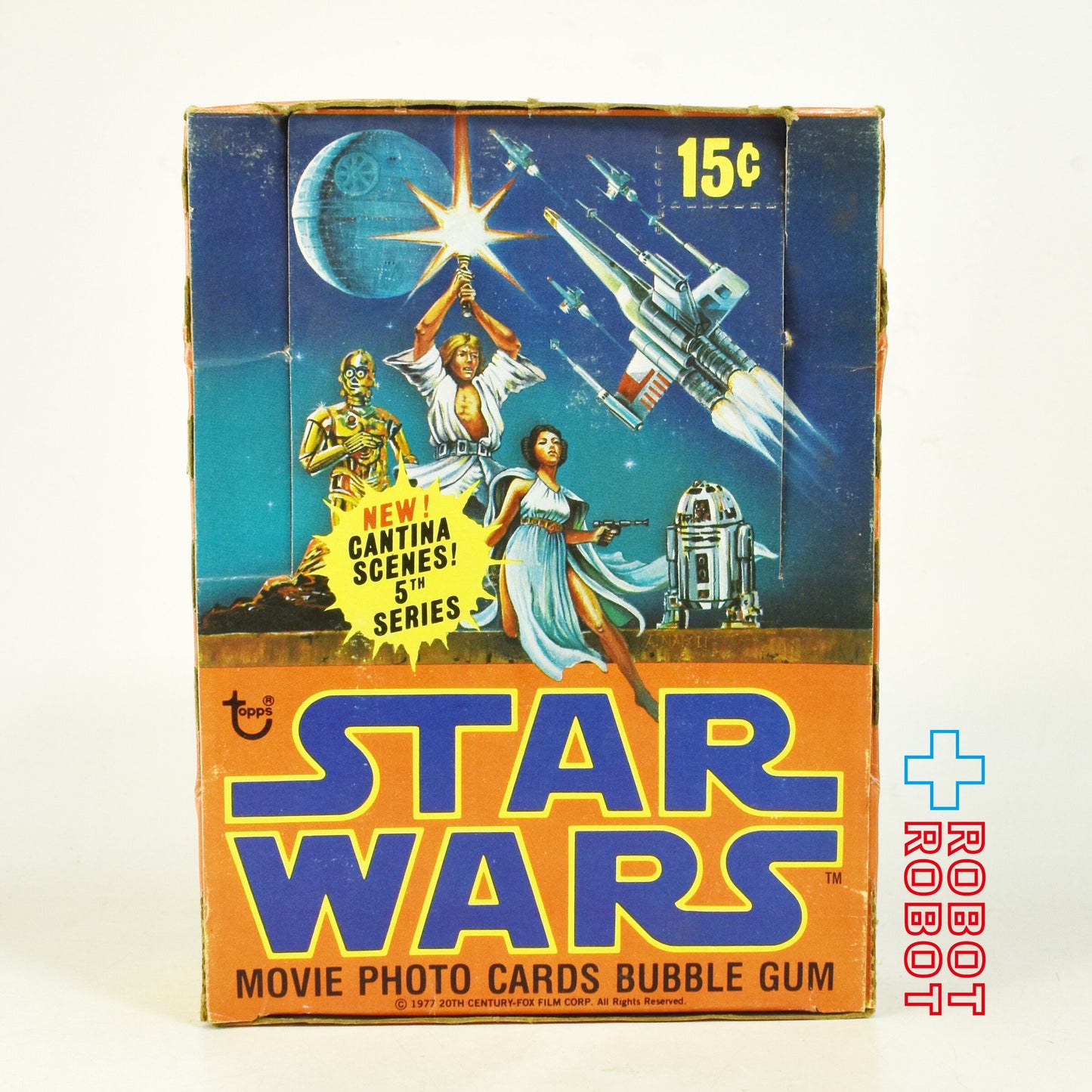 トップス スター・ウォーズ トレーディングカード 第5シリーズ (オレンジ枠) 空箱＆カード77枚