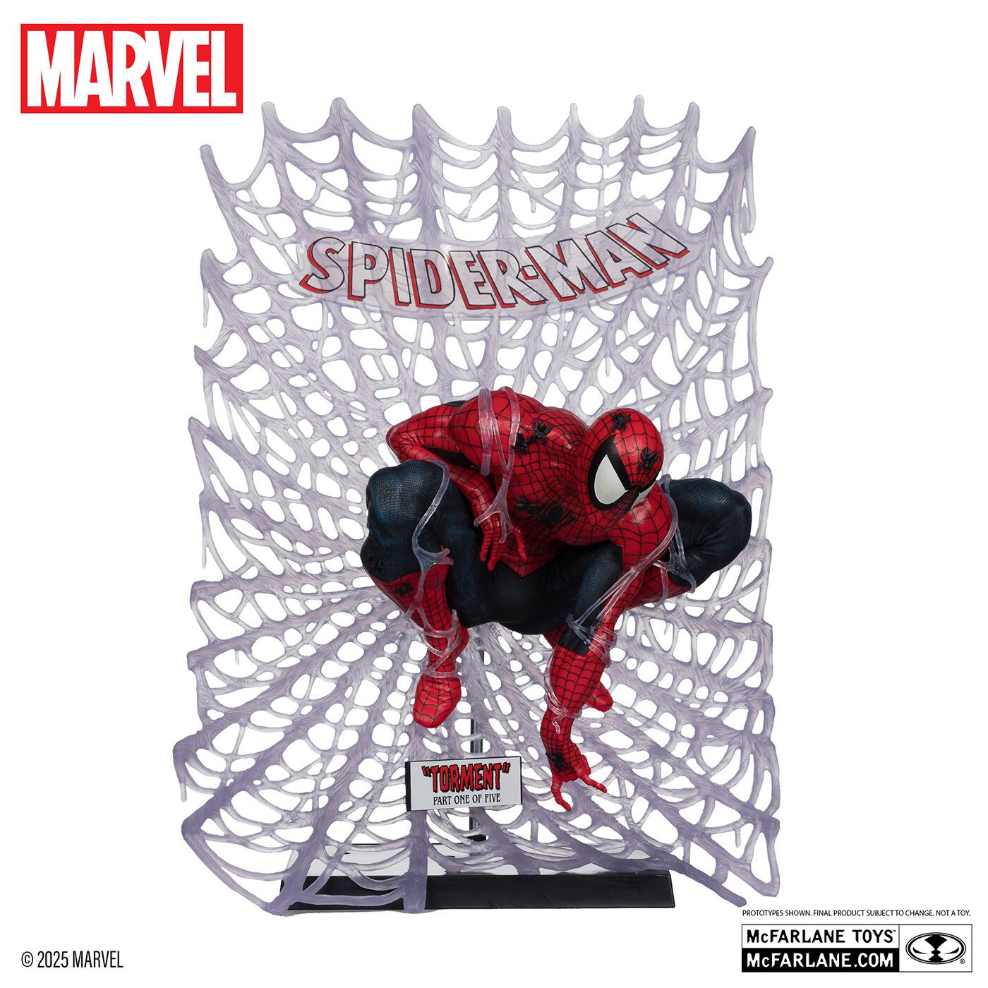 マクファーレン マーベル シーン・フィギュア #013 スパイダーマン 1/6 スタチューフィギュア 未開封