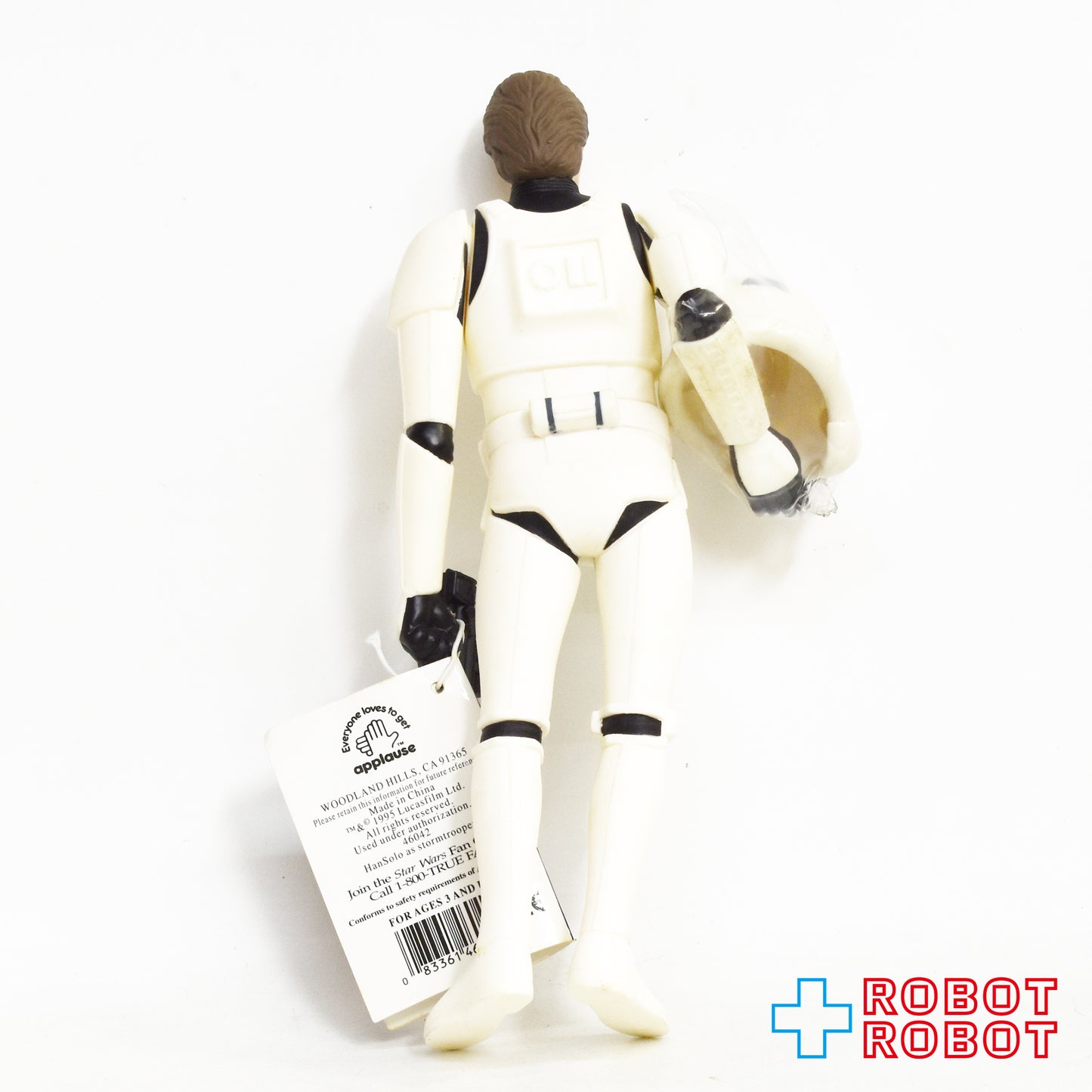 【シュリンク未開封】アプローズ社 スター・ウォーズ ハン・ソロ ストームトルーパー ソフビフィギュア 紙タグ付き