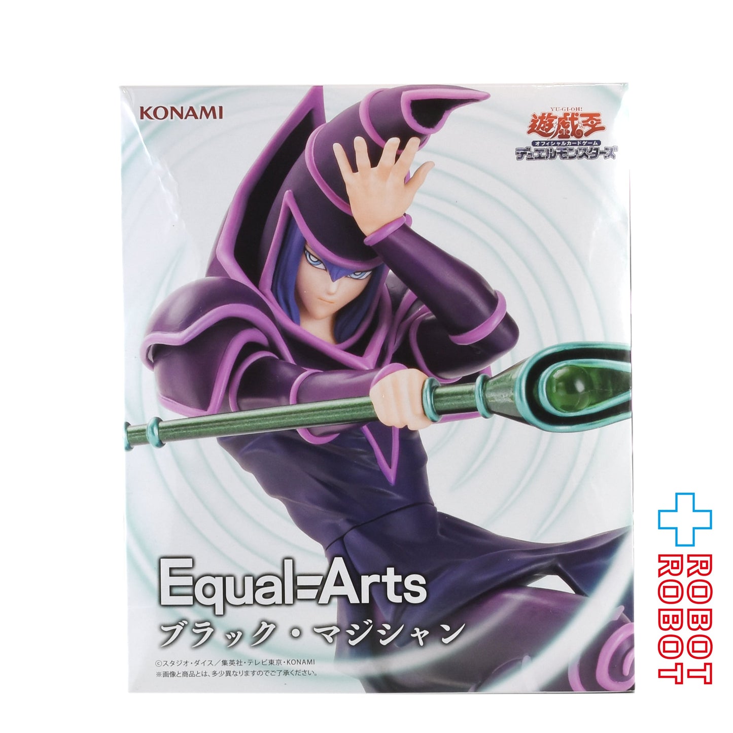 タイトー コナミ 遊戯王 Equal Arts ブラック・マジシャン フィギュア 未開封