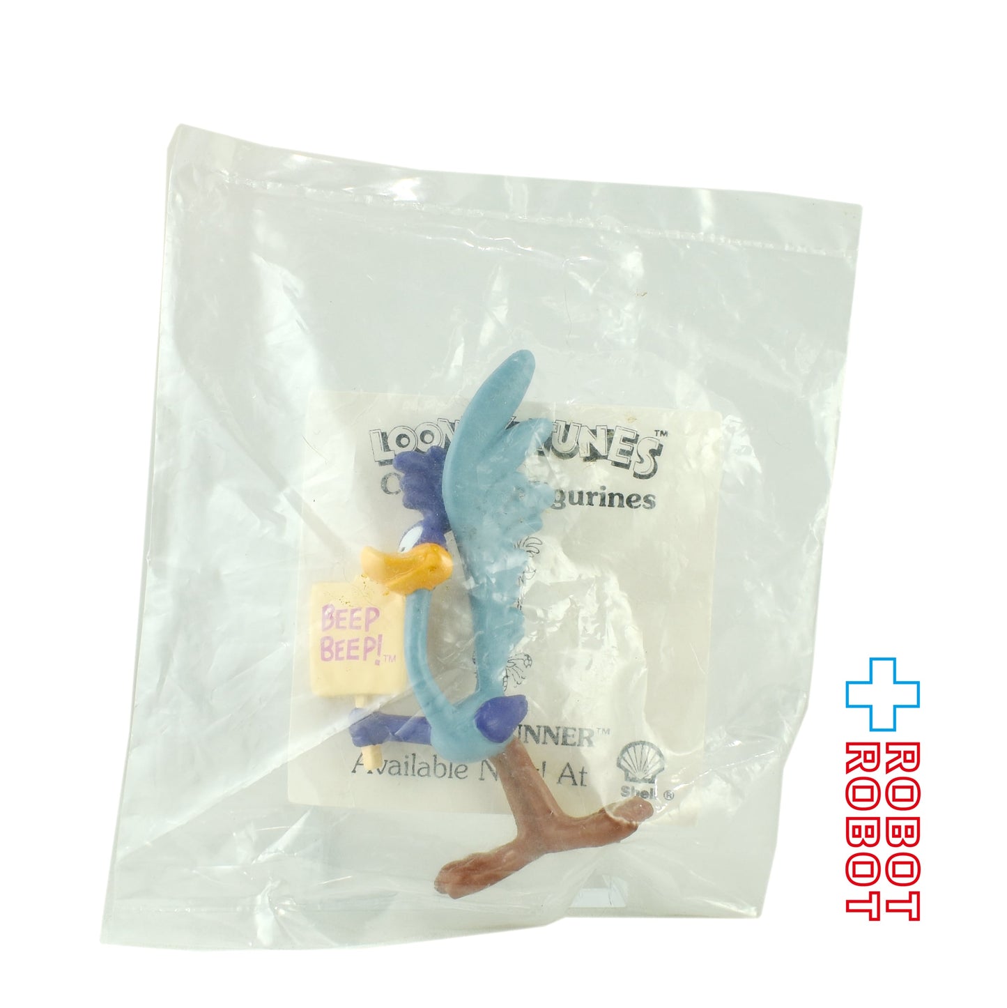 アプローズ社 シェル石油 ルーニー・テューンズ ロードランナー ビービー PVC フィギュア BEEP BEEP 1990 袋入未開封