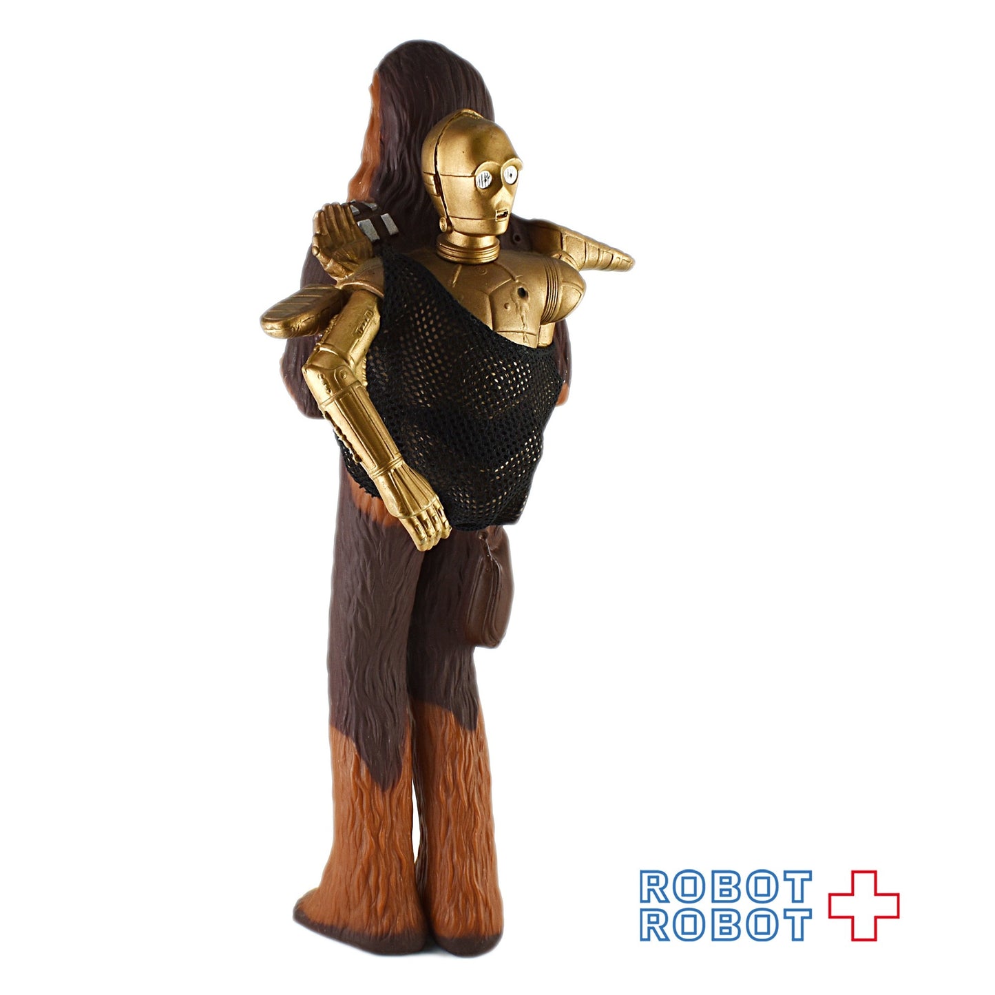 スター・ウォーズ アプローズ社 チューバッカ＆C-3PO ソフビフィギュア 紙タグ付