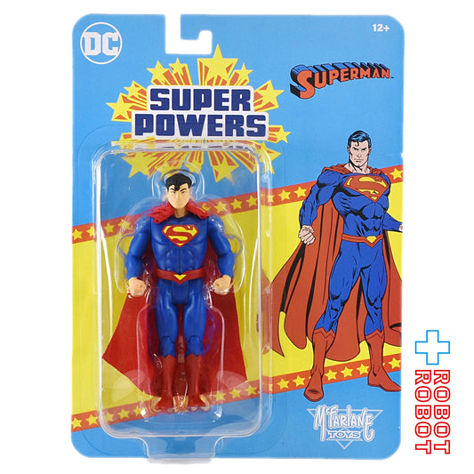 マクファーレン・トイズ DCダイレクト DCスーパーパワーズ #15 スーパーマン (コミック／Superman: Reborn) 4インチ アクションフィギュア 国内版 未開封