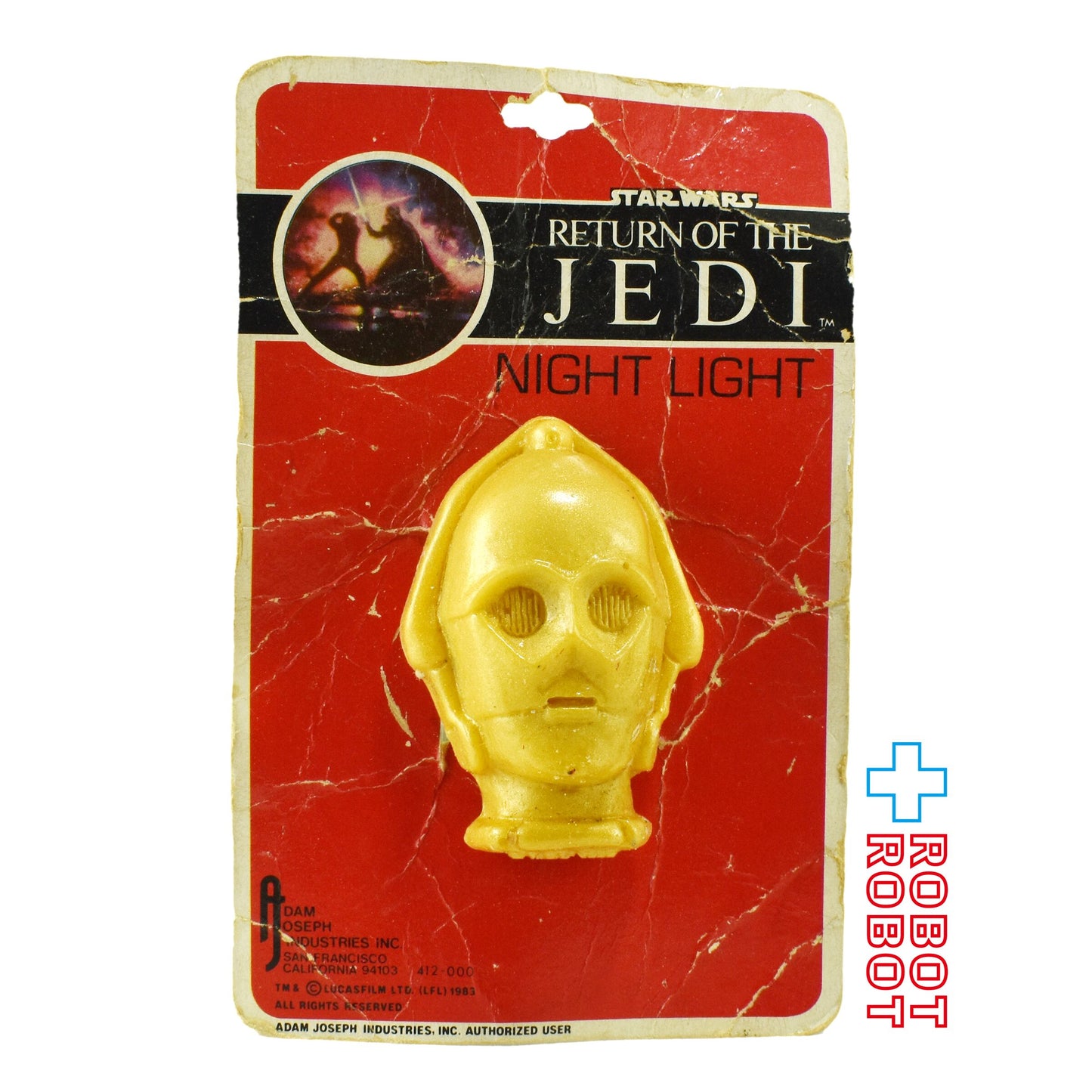 スター・ウォーズ ROTJ C-3PO ナイトライト 1983