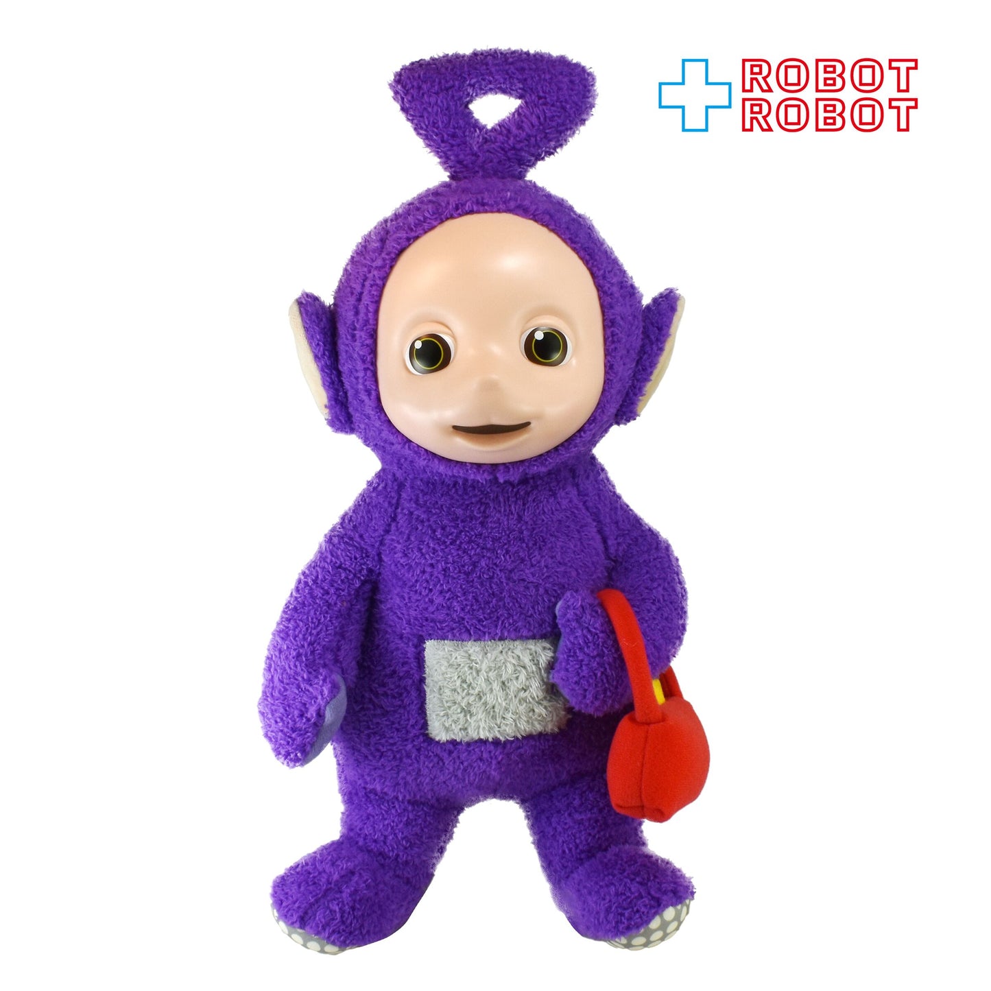 エスケイジャパン テレタビーズ BIGぬいぐるみ ティンキー・ウィンキーとお気に入りのバッグ 紙タグ付き