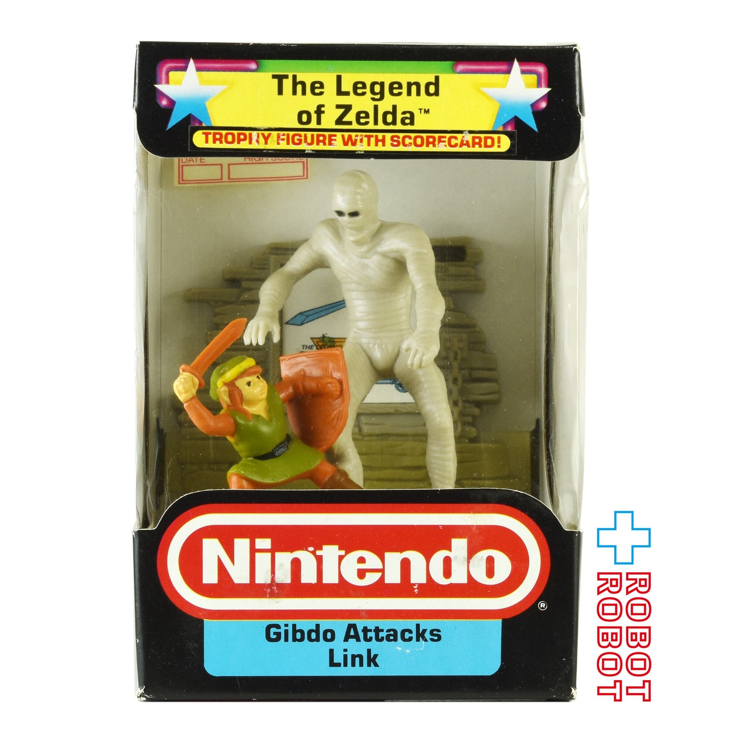 ハズブロ ニンテンドー ゼルダの伝説 ギブドの攻撃 トロフィーフィギュア 1988 箱入