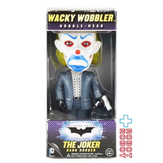 ファンコ DC ダークナイト・トリロジー ジョーカー 銀行強盗 ワッキーワブラー ボブルヘッド フィギュア 国内版 開封箱入