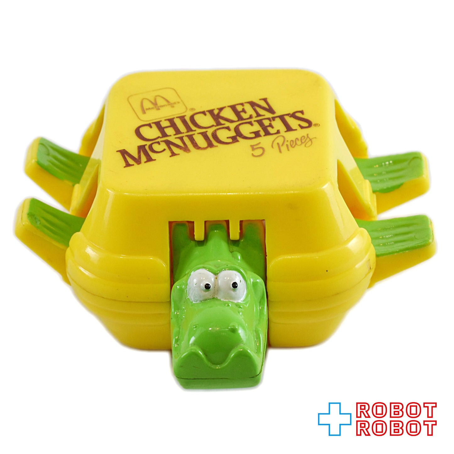 マクドナルド マックディノ チェンジャブル マックナゲッツォーサウルス ハッピーミールトイ 1990