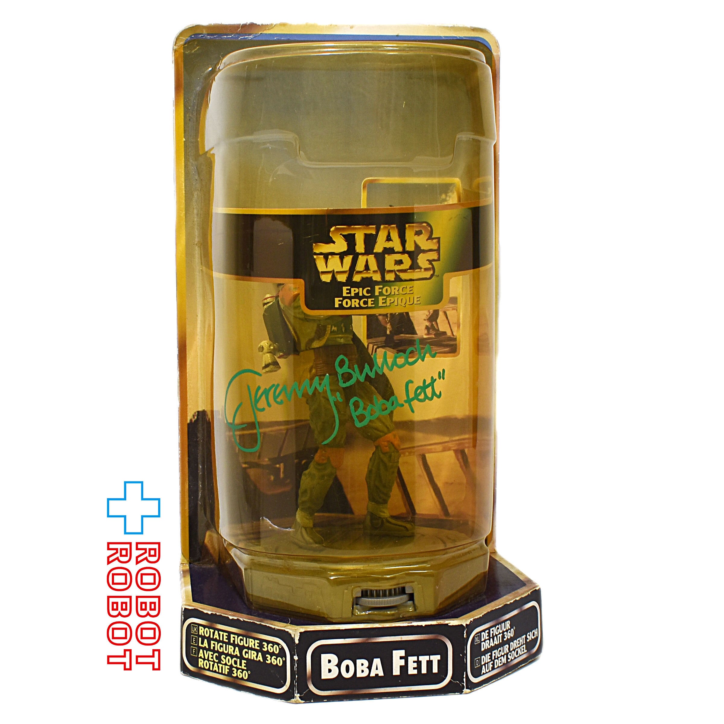 サイン入りSTAR WARS EPIC FORCE BOBA FETT 360°