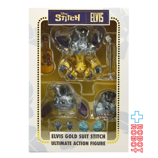 ネカ リロ & スティッチ / スティッチ エルヴィス ゴールドスーツ アルティメット 7インチ アクションフィギュア 未開封