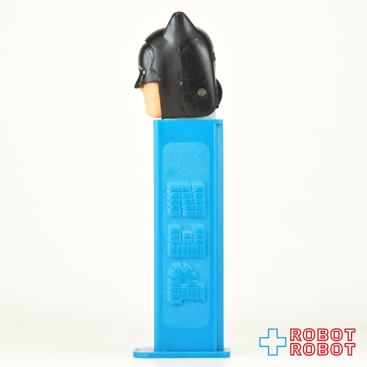 PEZ DC バットマン ショートイヤーズ 黒ヘッド青色ステム ディスペンサー