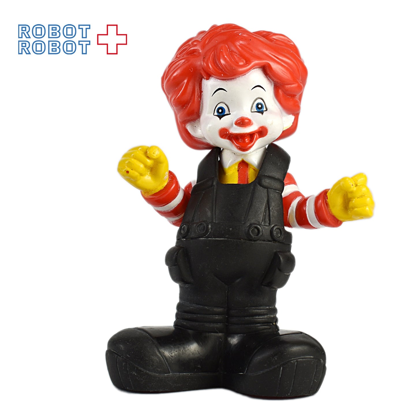 マクドナルド ベビーロナルド オーバーオール ブラック ハッピーミールトイ