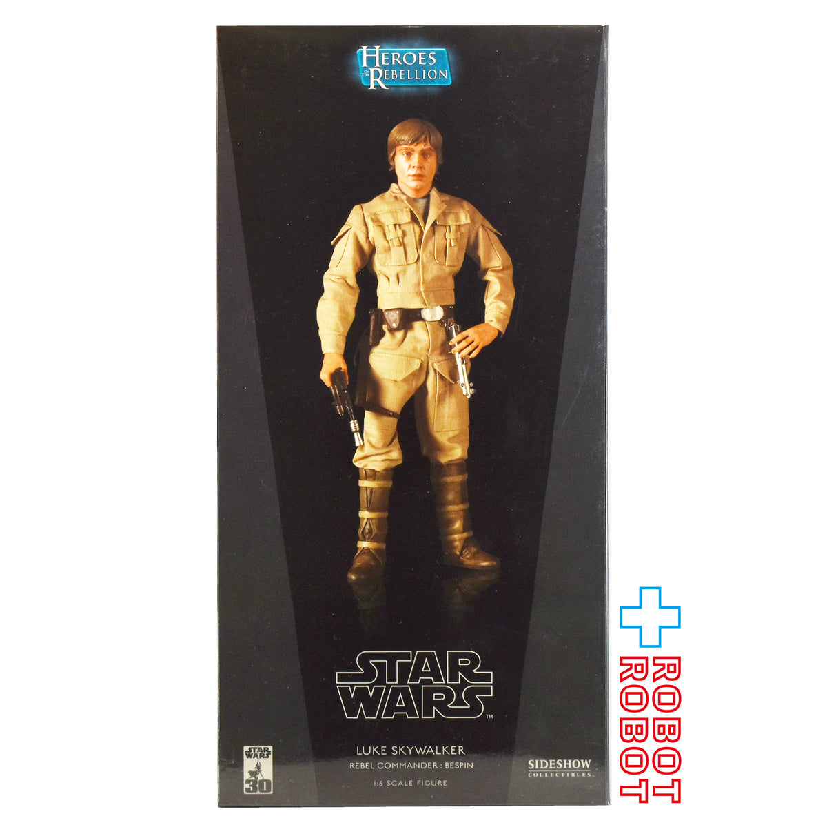 サイドショウ スター・ウォーズ ヒーロー・オブ・レベリオン ルーク・スカイウォーカー レベルコマンダー (ベスピン) 1/6スケールフィギュア 国内版 箱入未使用