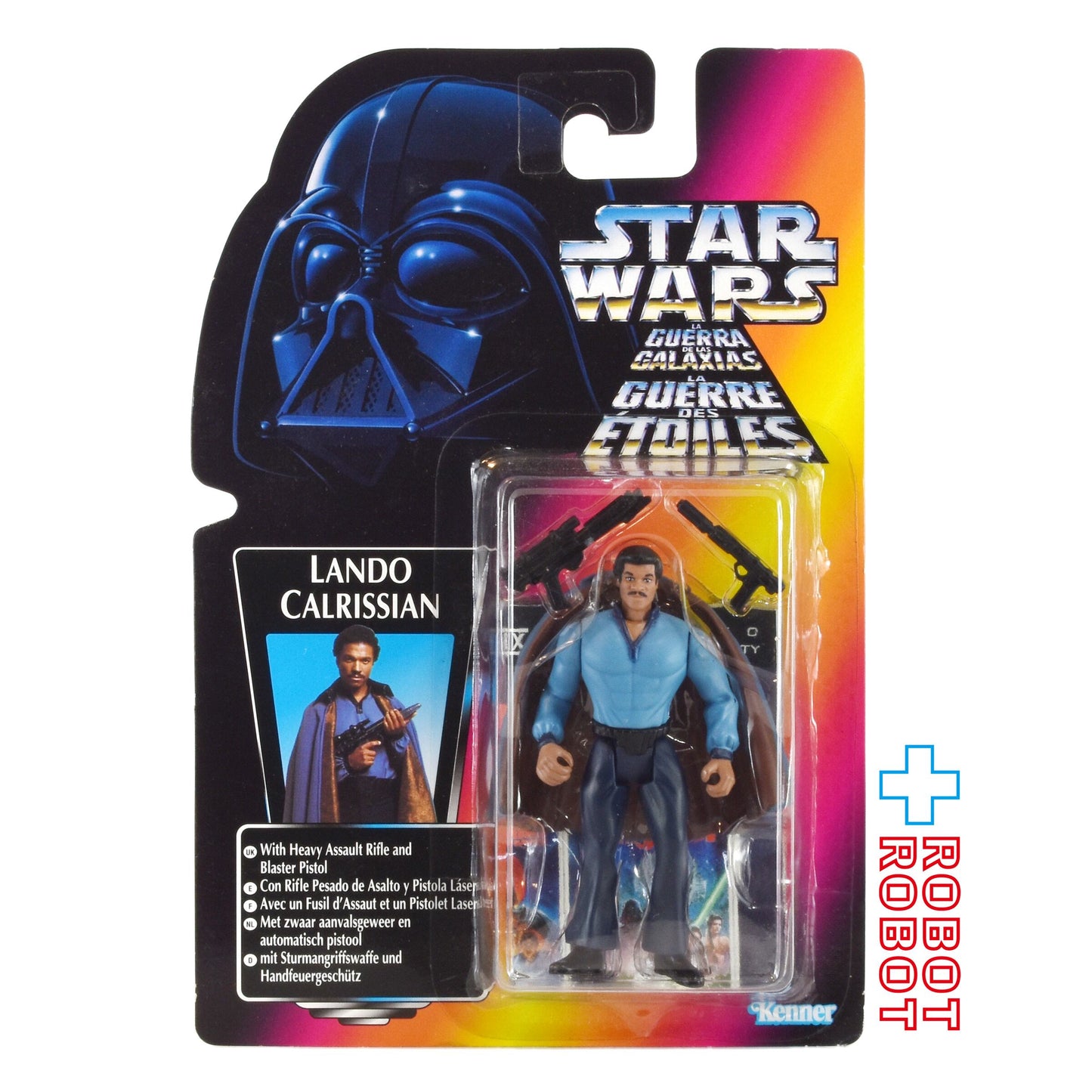 スター・ウォーズ POTF2 レッドカード ランド・カルリジアン ヨーロッパ版 THXリーフレット 3.75インチ アクションフィギュア 未開封