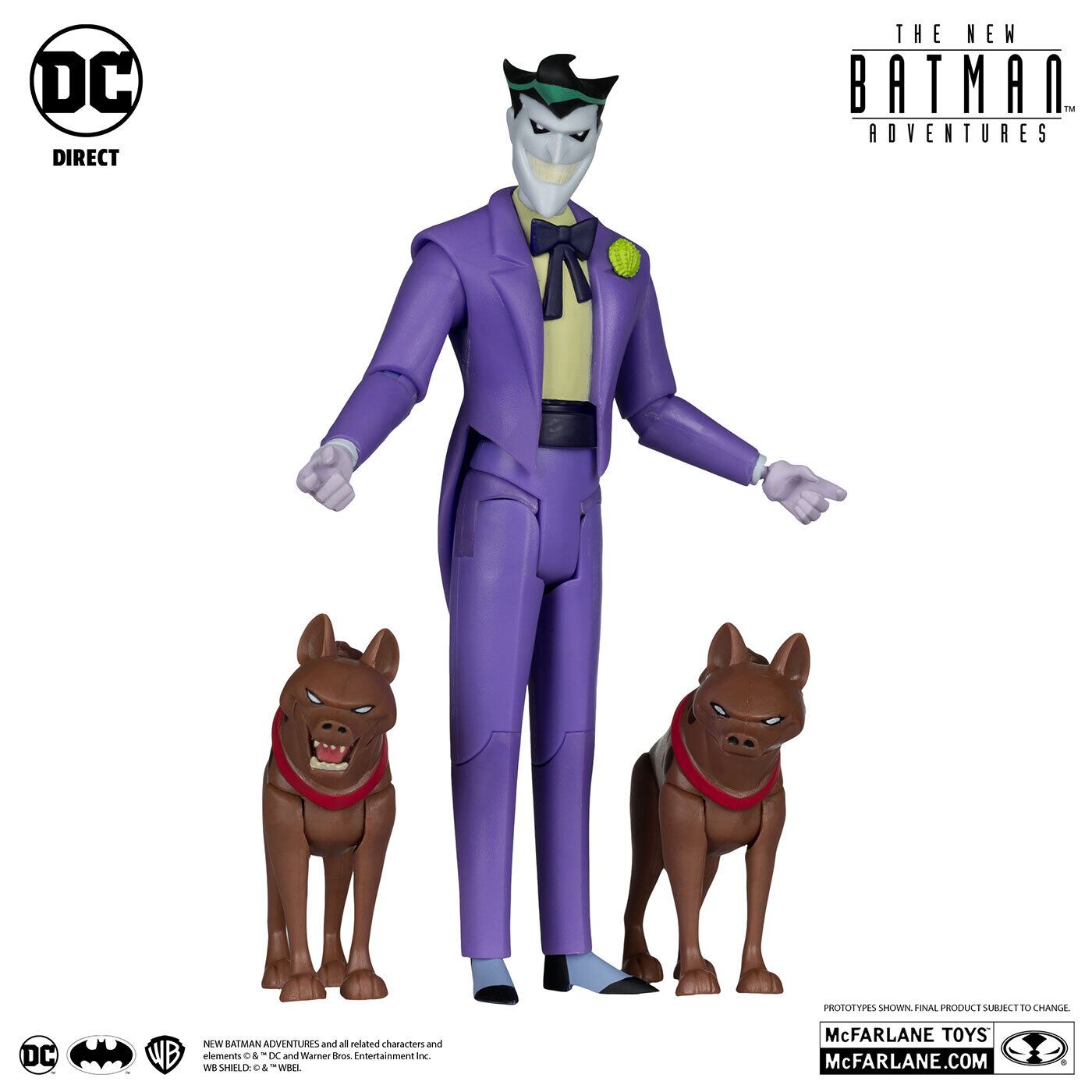 マクファーレン・トイズ DCダイレクト バットマン アニメイテッド ニュー・バットマン・アドベンチャーズ #13 ジョーカー 6インチ アクションフィギュア 国内版 未開封