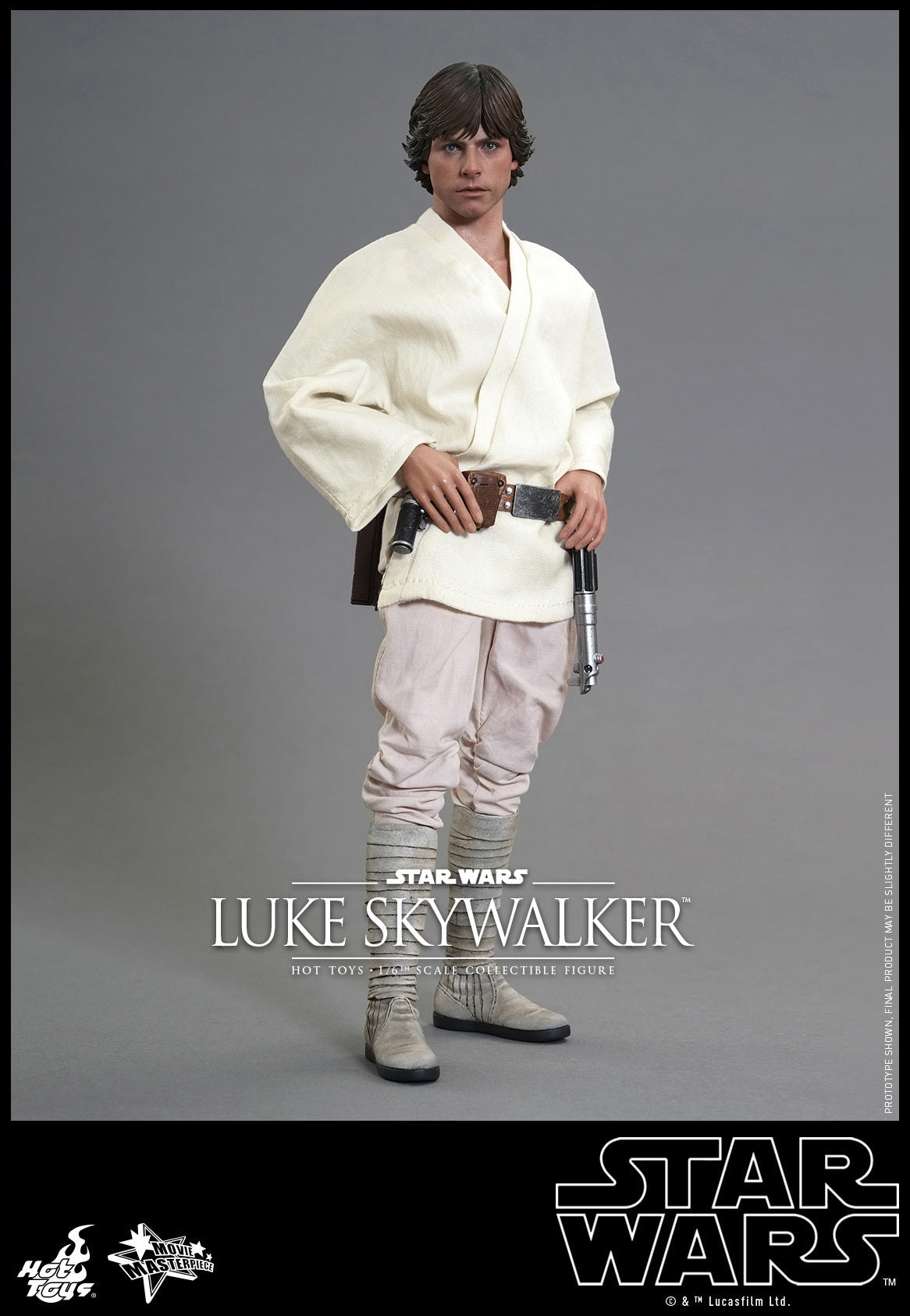 ホットトイズ スター・ウォーズ ルーク・スカイウォーカー ムービー・マスターピース 新たなる希望１／６ フィギュア 未開封